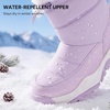 image:imageStelle Toddler Girls Snow Boots Lightweight PullOn Winter BootsLavender