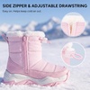 image:imageStelle Toddler Girls Snow Boots Lightweight PullOn Winter BootsPink