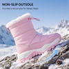 image:imageStelle Toddler Girls Snow Boots Lightweight PullOn Winter BootsPink