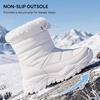 image:imageStelle Toddler Girls Snow Boots Lightweight PullOn Winter BootsWhite