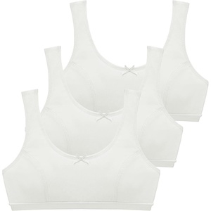 image:imageStelle Seamless Training Bras for Girls Teen Sport Bras 615Y3 White