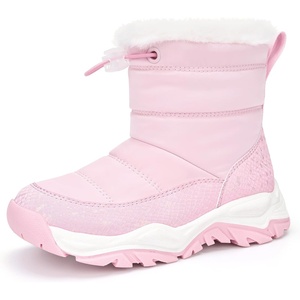 image:imageStelle Toddler Girls Snow Boots Lightweight PullOn Winter BootsPink