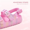 image:imageStelle Toddler Girls Sandals Adjustable Buckle Open Toe SandalCotton Candy Ombre