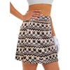 image:imageStelle 17 Golf Skirts for Women Pickleball Tennis Skorts with 2 PocketsRetro Geo Print