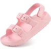 image:imageStelle Toddler Girls Sandals Adjustable Buckle Open Toe SandalPink
