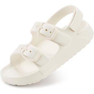 image:imageStelle Toddler Girls Sandals Adjustable Buckle Open Toe SandalCreme