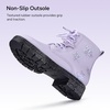 image:imageStelle Combat Boots for Girls Star Print Boots with Lace Up Side ZipperLavender
