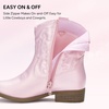 image:imageStelle Girls Glitter Cowgirl Boots Kids Boys Cowboy BootsPearl Pink