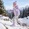 image:imageStelle Kids Snow Boots with hookamploop Girls Boys Winter Warm BootsLavender