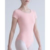 image:imageStelle Ballet Leotard for Women Twist Back Short Sleeve DancewearBallet Pink