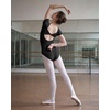 image:imageStelle Ballet Leotard for Women Twist Back Short Sleeve DancewearBlack