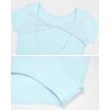 image:imageStelle Ballet Leotard for Women Twist Back Short Sleeve DancewearBlue