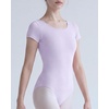 image:imageStelle Ballet Leotard for Women Twist Back Short Sleeve DancewearLavender