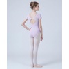 image:imageStelle Ballet Leotard for Women Twist Back Short Sleeve DancewearLavender