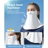 image:imageStelle UPF 50 UV Face Mask Cooling Neck Gaiter Breathable Sun CoverWhite