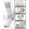 image:imageStelle Wool Ski Socks for Kids Men Women Winter Warm Knee High Socks3 White