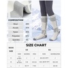 image:imageStelle Wool Ski Socks for Kids Men Women Winter Warm Knee High SocksWhite