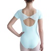 image:imageStelle Ballet Leotard for Women Twist Back Short Sleeve DancewearBlue