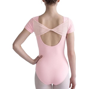 image:imageStelle Ballet Leotard for Women Twist Back Short Sleeve DancewearBallet Pink