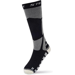 image:imageStelle Wool Ski Socks for Kids Men Women Winter Warm Knee High SocksBlack