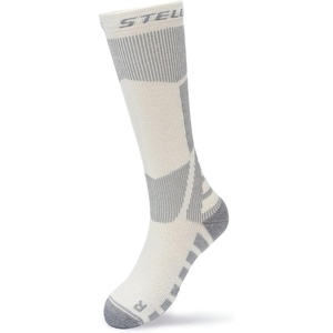 image:imageStelle Wool Ski Socks for Kids Men Women Winter Warm Knee High SocksWhite