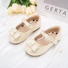 image:imageStelle Dress Shoes for Girls Mary Jane Flats with Bow for School PartyChampagne Glimmer2