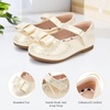 image:imageStelle Dress Shoes for Girls Mary Jane Flats with Bow for School PartyChampagne Glimmer2