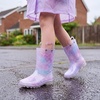 image:imageStelle Girls Light Up Rain Boots for Toddler Kids Glitter BootsPink Ombre Glitter
