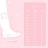 image:imageStelle Girls Light Up Rain Boots for Toddler Kids Glitter BootsRainbow Stripe