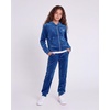 image:imageStelle Girls Velour Tracksuits Zip Up Hoodies Joggers with Pockets 515 YSapphire