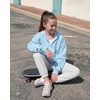 image:imageStelle Girls Zip Up Hoodie Kids Casual Fleece Sweatshirt with PocketBlue