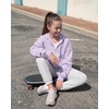 image:imageStelle Girls Zip Up Hoodie Kids Casual Fleece Sweatshirt with PocketLavender