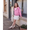 image:imageStelle Girls Zip Up Hoodie Kids Casual Fleece Sweatshirt with PocketPink