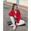 image:imageStelle Girls Zip Up Hoodie Kids Casual Fleece Sweatshirt with PocketRed