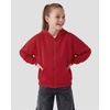 image:imageStelle Girls Zip Up Hoodie Kids Casual Fleece Sweatshirt with PocketRed