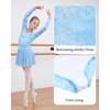 image:imageStelle Long Sleeve Ballet Leotards for Girls Toddler Ballerina Dance DressCloudburst Blue