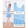 image:imageStelle Long Sleeve Ballet Leotards for Girls Toddler Ballerina Dance DressCloudburst Blue