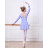 image:imageStelle Long Sleeve Ballet Leotards for Girls Toddler Ballerina Dance DressCloudburst Purple