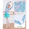 image:imageStelle Long Sleeve Ballet Leotards for Girls Toddler Ballerina Dance DressMermaid Sparkle