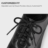 image:imageStelle Tap Shoe for Women Lace Up PU Dance ShoesBlack