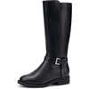 image:imageStelle Girls Knee High Boots with Side Zipper Riding BootsBlack