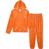 image:imageStelle Girls Velour Tracksuits Zip Up Hoodies Joggers with Pockets 515 YOrange