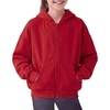 image:imageStelle Girls Zip Up Hoodie Kids Casual Fleece Sweatshirt with PocketRed