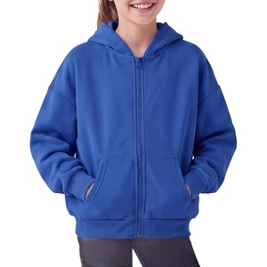 image:imageStelle Girls Zip Up Hoodie Kids Casual Fleece Sweatshirt with PocketCobalt Blue