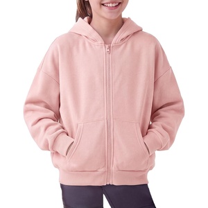 image:imageStelle Girls Zip Up Hoodie Kids Casual Fleece Sweatshirt with PocketOrchid