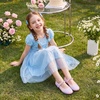 image:imageStelle Girls Dress Shoes Beaded Mary Jane Flats for Flower GirlRainbow