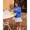 image:imageStelle Girls Hoodies Fleece Pullover Sweatshirts Kids Fall Winter ClothesCobalt Blue