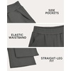 image:imageStelle Girls Sweatpants Fleece Straight Leg Baggy Athletic SweatpantsCharcoal