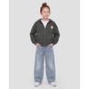 image:imageStelle Girls Zip Up Hoodies Teen Fleece Corgi Sweatshirts with PocketCharcoal