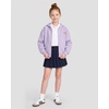 image:imageStelle Girls Zip Up Hoodies Teen Fleece Corgi Sweatshirts with PocketLavender